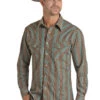 Men's Rock & Roll Cowboy Snap Front Shirt #RRMSOSRZ1O
