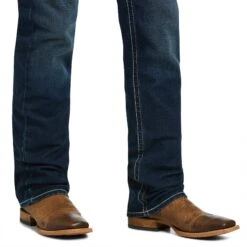 Men's Ariat M5 Straight Stretch Remming Stackable Straight Leg Jean #10040746 -Deals West Wear Man Store 091b35b6e1d019845c7bce2405690fa0