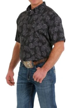 Men's Cinch Button Down Shirt #MTW1704113 -Deals West Wear Man Store 09739fd04afbc9d5c562f72ebdd6ad81