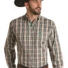 Men's Rough Stock Button Down Shirt #RSMSODR0E7