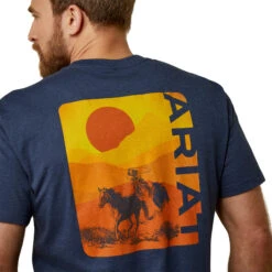 Men's Ariat Mustang Fever T-Shirt #10045275 -Deals West Wear Man Store 1886517b2145b0335f25521dd31d27f4