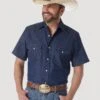 Men's Wrangler Denim Snap Front #MS3127B