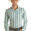Men's Rough Stock Button Down Shirt #PSMSODRZ6C