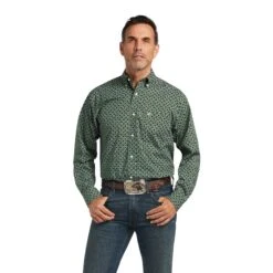 Men's Ariat Kyla Stretch Classic Fit Button Down Shirt #10039748