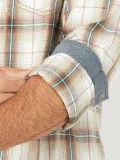 Men's Wrangler Button Down Shirt #112317201 -Deals West Wear Man Store 292779445b57b207e92f13afe2a3392e