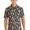 Men's Rock & Roll Cowboy Ripstop Snap Front Shirt #RRMS1SR0QS