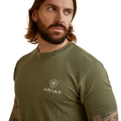 Men's Ariat Fighting Eagle T-Shirt #10044772 -Deals West Wear Man Store 314a91539a3b09e451a145fead04119a