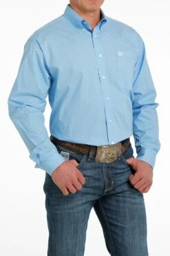 Men's Cinch Stretch Button Down Shirt #MTW1105540 -Deals West Wear Man Store 3cdbee3a99907ab29b2fc4442a0a8469