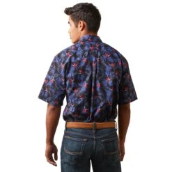 Men's Ariat Ike Button Down Shirt #10043622 -Deals West Wear Man Store 44a2f67e214dde5155077c2bc5c75967