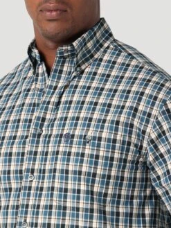 Men's Wrangler George Strait Button Down Shirt #112317187 -Deals West Wear Man Store 44fe9088344644844c9bea9a65b58f37