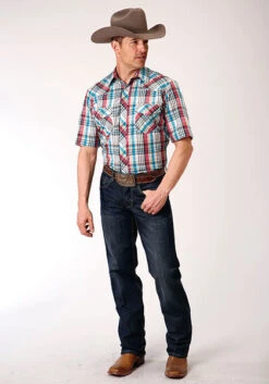 Men's Roper Snap Front Shirt #01-002-0101-4025 -Deals West Wear Man Store 45d5459e68e3deee272a3b214e700220