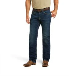Men's Ariat M5 Straight Stretch Remming Stackable Straight Leg Jean #10040746 -Deals West Wear Man Store 4a61af5d2b7c2bc31ea3347589cf24f1