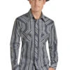 Men's Rock & Roll Cowgirl Snap Front Shirt #RRMSOSR08V