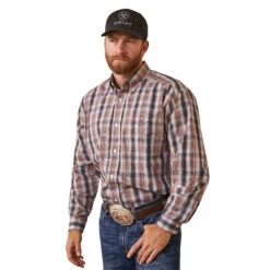 Men's Ariat Wrinkle Free Own Classic Fit Button Down Shirt #10043646 -Deals West Wear Man Store 5577d846d515aa9a754524ff3eafb195