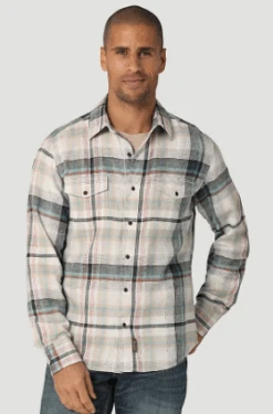 Men's Wrangler Retro Premium Button Down Shirt #112324853