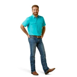 Men's Ariat VentTEK Outbound Fitted Button Down Shirt #10045036 8 Men's Ariat VentTEK Outbound Fitted Button Down Shirt #10045036 -Deals West Wear Man Store 5e445b067e6320cf99d0afa0c92aab32