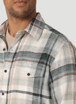 Men's Wrangler Retro Premium Button Down Shirt #112324853 -Deals West Wear Man Store 661e1d0335e116f9a23873899562d5c8