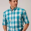Men's Roper Button Down Shirt #03-002-0379-4046
