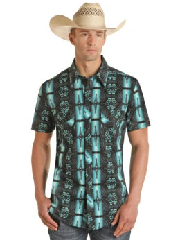 Men's Rock & Roll Snap Front Shirt #RRMS1SR0Q1