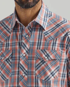 Men's Wrangler Snap Front Shirt #112324665 -Deals West Wear Man Store 89e8ea8d2a148ba7cadae75e0f877478