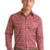 Men's Rough Stock Snap Front Shirt #RSMSOSRZD5