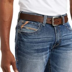 Men's Ariat M4 Low Rise Stretch Longspur Stackable Straight Leg Jean #10036879 12 Men's Ariat M4 Low Rise Stretch Longspur Stackable Straight Leg Jean #10036879 -Deals West Wear Man Store 8c48b46454ac617874d78f75a0d8647f