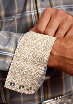 Men's Stetson Snap Front Shirt #11-001-0478-5006GY -Deals West Wear Man Store 9485b51ec3a38c461cb51e491abb3d3c