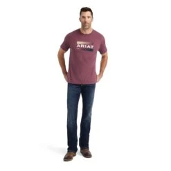 Men's Ariat Octane Stack T-Shirt #10042781 -Deals West Wear Man Store 997584227b9d7ff47bab799ddbff2a32