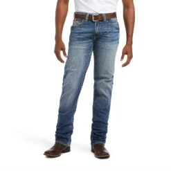 Men's Ariat M4 Low Rise Stretch Longspur Stackable Straight Leg Jean #10036879 11 Men's Ariat M4 Low Rise Stretch Longspur Stackable Straight Leg Jean #10036879 -Deals West Wear Man Store F21 WEST MNS 10036879 front