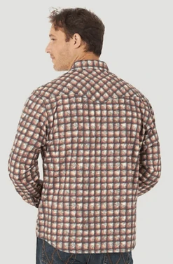 Men's Wrangler Retro Snap Front Shirt #112317205 -Deals West Wear Man Store b83baa003606f453c1de55b8793d3ef5