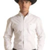 Men's Rough Stock Button Down Shirt #RSMSODRYTU