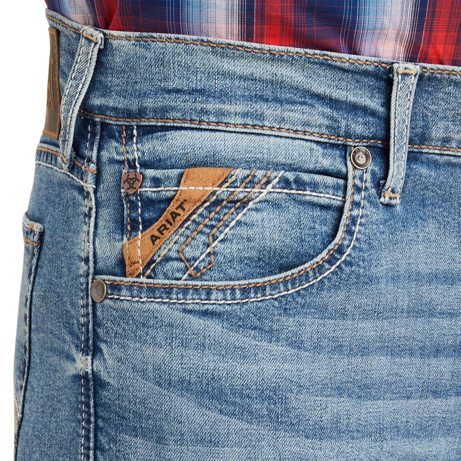 Men's Ariat M8 Modern Ramon Slim Leg Jean #10043184 5 Men's Ariat M8 Modern Ramon Slim Leg Jean #10043184 - Image 5