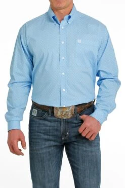 Men's Cinch Stretch Button Down Shirt #MTW1105540 -Deals West Wear Man Store c896f03e9013f5517a6a6fff523014f3