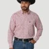 Men's Wrangler George Strait Button Down Shirt #112318998