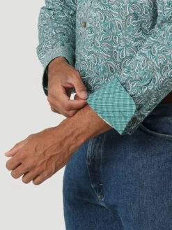 Men's Wrangler George Strait Button Down Shirt #112318983 -Deals West Wear Man Store d2e1418ef059d74b29a6e088921580df