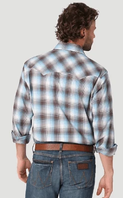 Men's Wrangler Retro Snap Front Shirt #112324671 -Deals West Wear Man Store df439a4812a464c396ede2ea08bdc69b