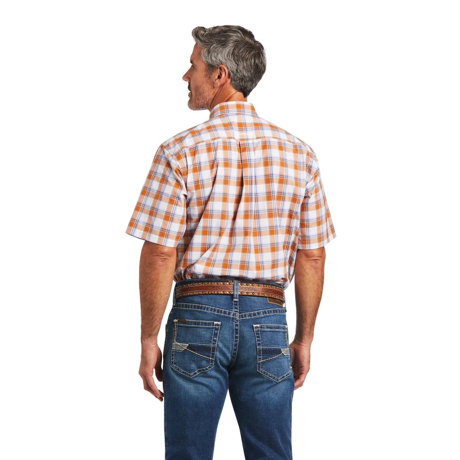 Men's Ariat Pro Series Bodhi Classic Fit Button Down Shirt #10040671 4 Men's Ariat Pro Series Bodhi Classic Fit Button Down Shirt #10040671 - Image 4