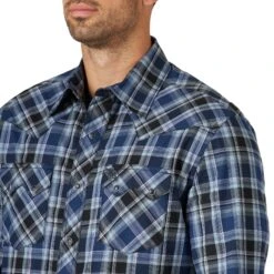 Men's Wrangler Retro Snap Front Shirt #112318772 -Deals West Wear Man Store ee14d5407524405321a73051b0f7a1c3