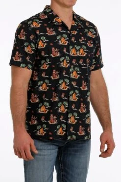 Men's Cinch Button Down Shirt #MTW1401003 -Deals West Wear Man Store f2da752e015377a9787a0187ae3d0c48