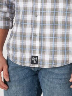 Men's Wrangler Rock 47 Snap Front Shirt #112318668 -Deals West Wear Man Store fabb453ebc70746b664a8ff78570fae7