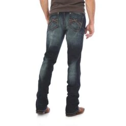 Men's Wrangler 20X No. 44 Slim Straight Jean #44MWXDN -Deals West Wear Man Store ww re 44MWXDN 2